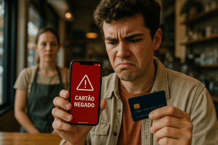 Cartão negado