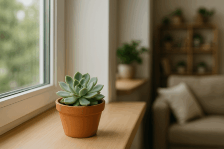 Posso cultivar suculenta dentro de casa