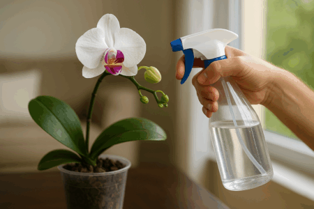 Quantas vezes por semana devo regar minha orquídea