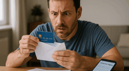 Recebi um cartão não solicitado